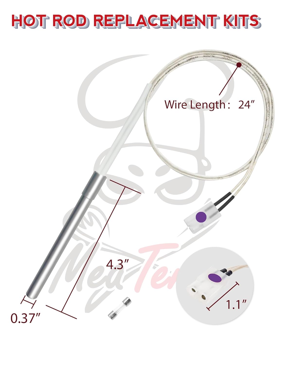 PID Rectangular Digital Control Board (AC03P9)(Non-WiFi) Replacement for Pit Boss Pellet Grills 440-1150, Navigator, Sportsman, Mahogany, Pro Series Wood Pellet Grills & Smokers