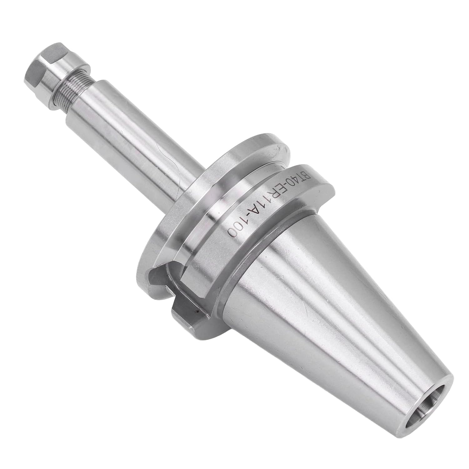 Collet Chuck Holder 20CrMnTi Carbon Steel CNC Mill Spindle Tool Holder with Wrench, and Wear Resistance for Precision Machining