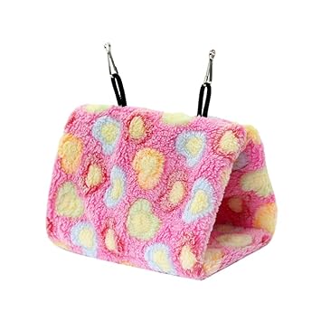 Drunkers Birds Parrots Cozy Hammock Winter Warm Nest for Small Animals Birds Hamster