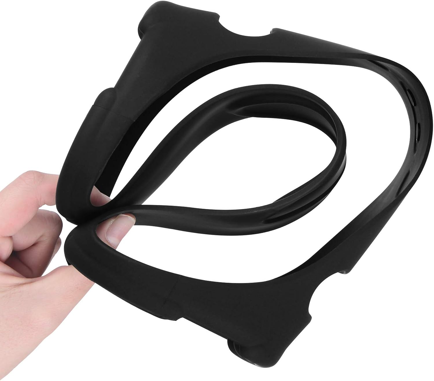 Geekria Silicone Speaker Case Cover, Compatible with JBL Xtreme 3, Protective Waterproof Soft Skin, Replacement Bluetooth Speakers Travel Carrying Case with Keychain Hook (Black) - Image 3