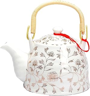 Gruba porcelanowa emalia herbata czajnik domowy garnek do herbaty dla ogólnego przeznaczenia Kuchenka indukcyjna Gotować garnek Emaliowany Kwitnący czajnik