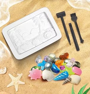 vol Mega Gemstone Dig Kit - 21 Real Life Gems & Crystals - Gemstones Excavation Kits For Kids - Gem Stones Digging Kit Set - Dig For Gems, Stones, Crystals & Rocks