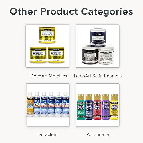 Miniatura 7 de DecoArt TG01-9 Grosor triple Esmalte con brillo 8 oz