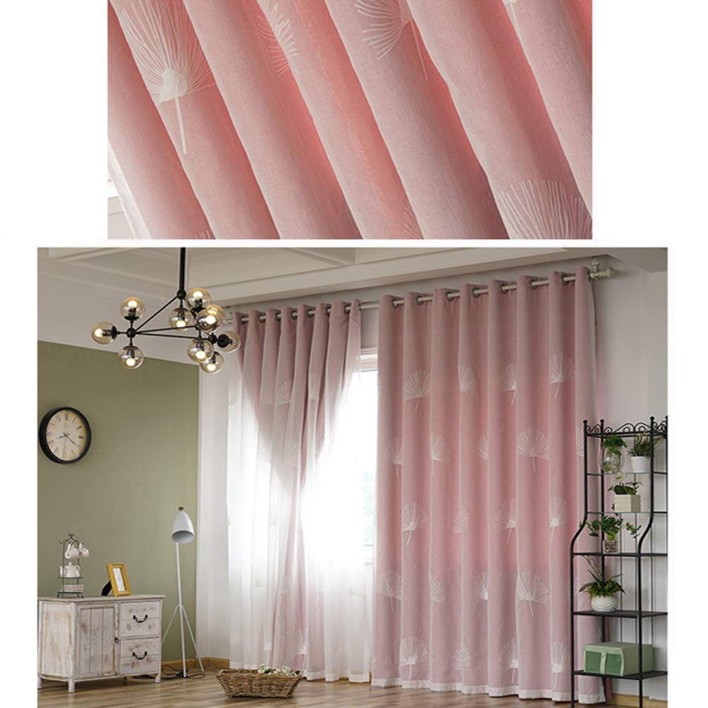 MRTREES 2 Pezzi Tende Oscuranti per Interni Isolanti Termiche con Occhielli Moderne Tende Coprenti Tinta Unita per Cameretta Bambini per Camera da