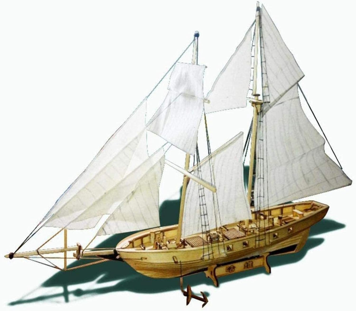 爆買いセール モデル船船舶建造キット船モデル木製ヨットおもちゃセーリングモデル組み立て木製キットdiyギフト用装飾用