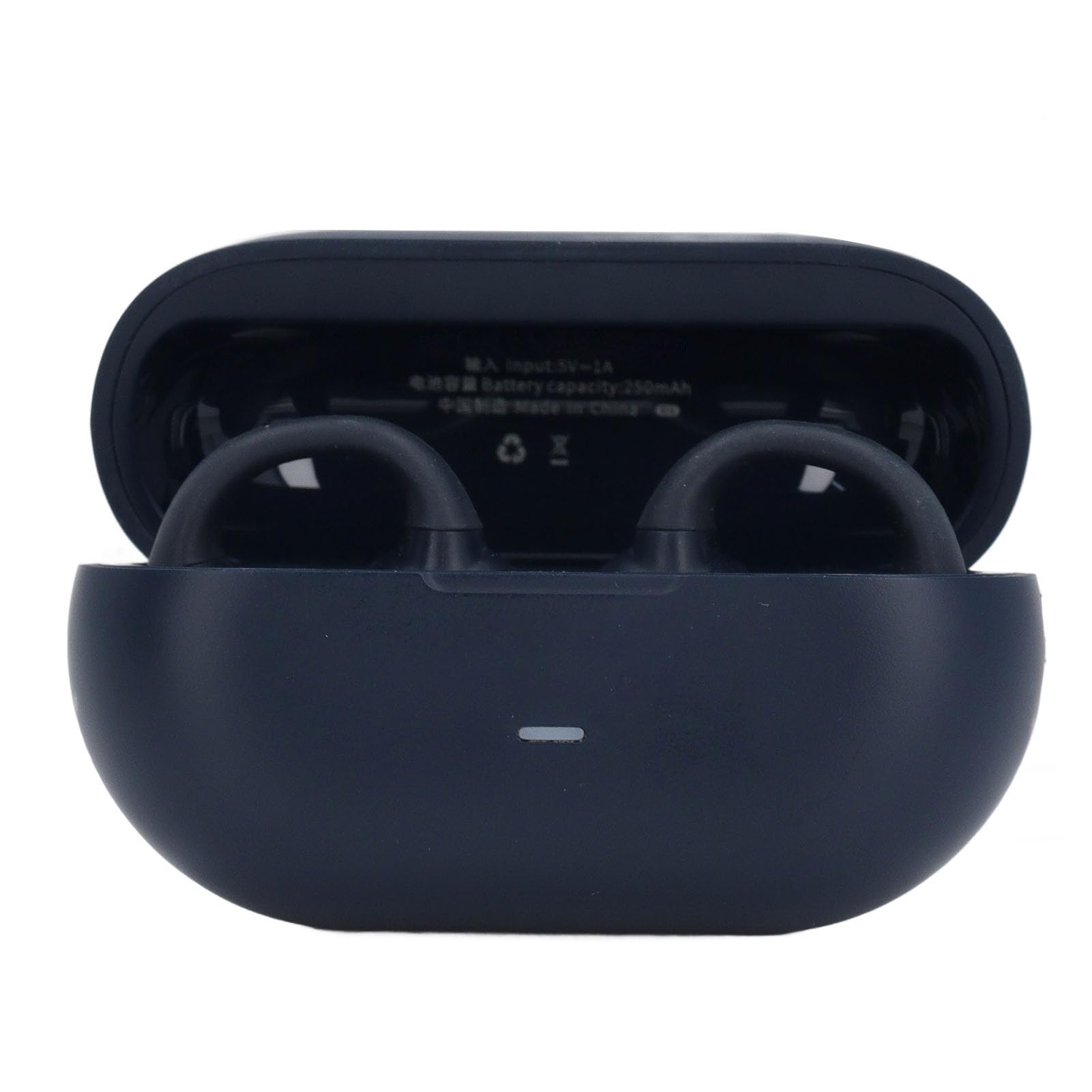 Bewinner Auricolari Wireless a Clip, Cuffie Stereo HiFi Bluetooth 5.3 con Custodia di Ricarica, Auricolari a Conduzione Aerea Aperta con Microfono Integrato per Telefono, Tablet, Laptop