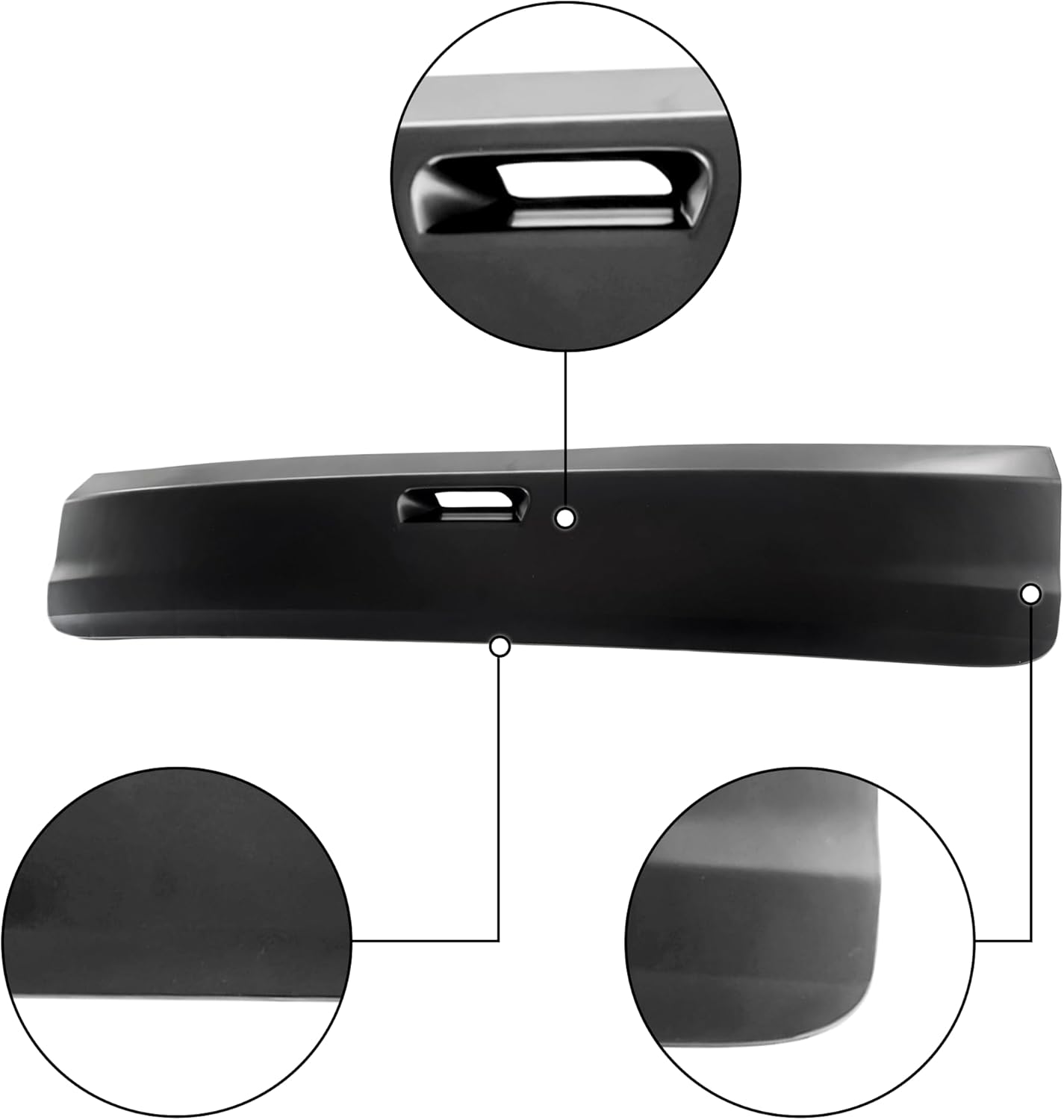 PartsFlow Lower Tailgate Molding Panel Trim Fits 2012 2013 2014 2015 2016 Honda CR-V Touring Sport Utility 4-Door