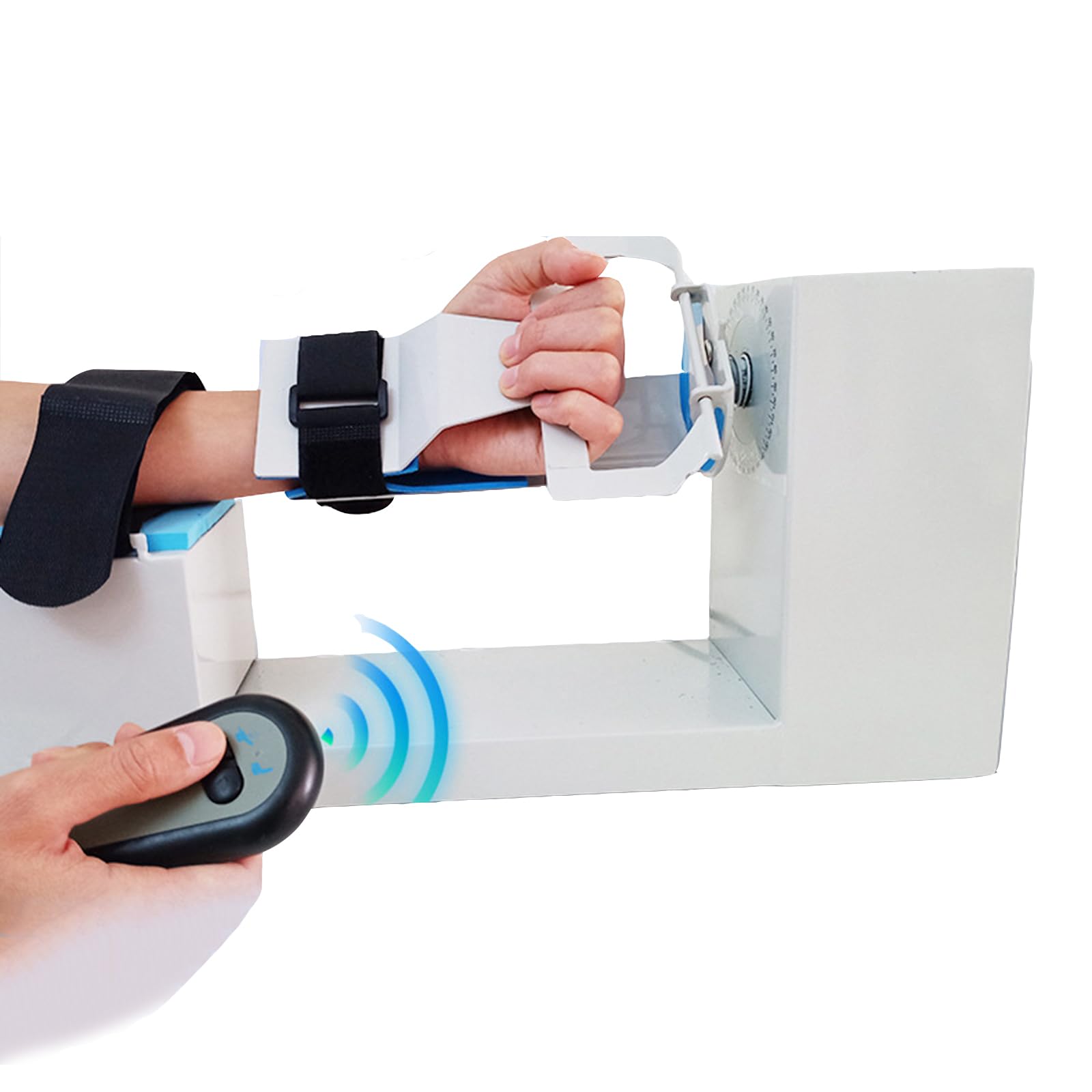 SXSLTSA Intelligent Wrist Rehabilitation Device - Electric Elbow Joint Training Equipment for Preventing Muscle Atrophy, 0-180° Full-angle Training