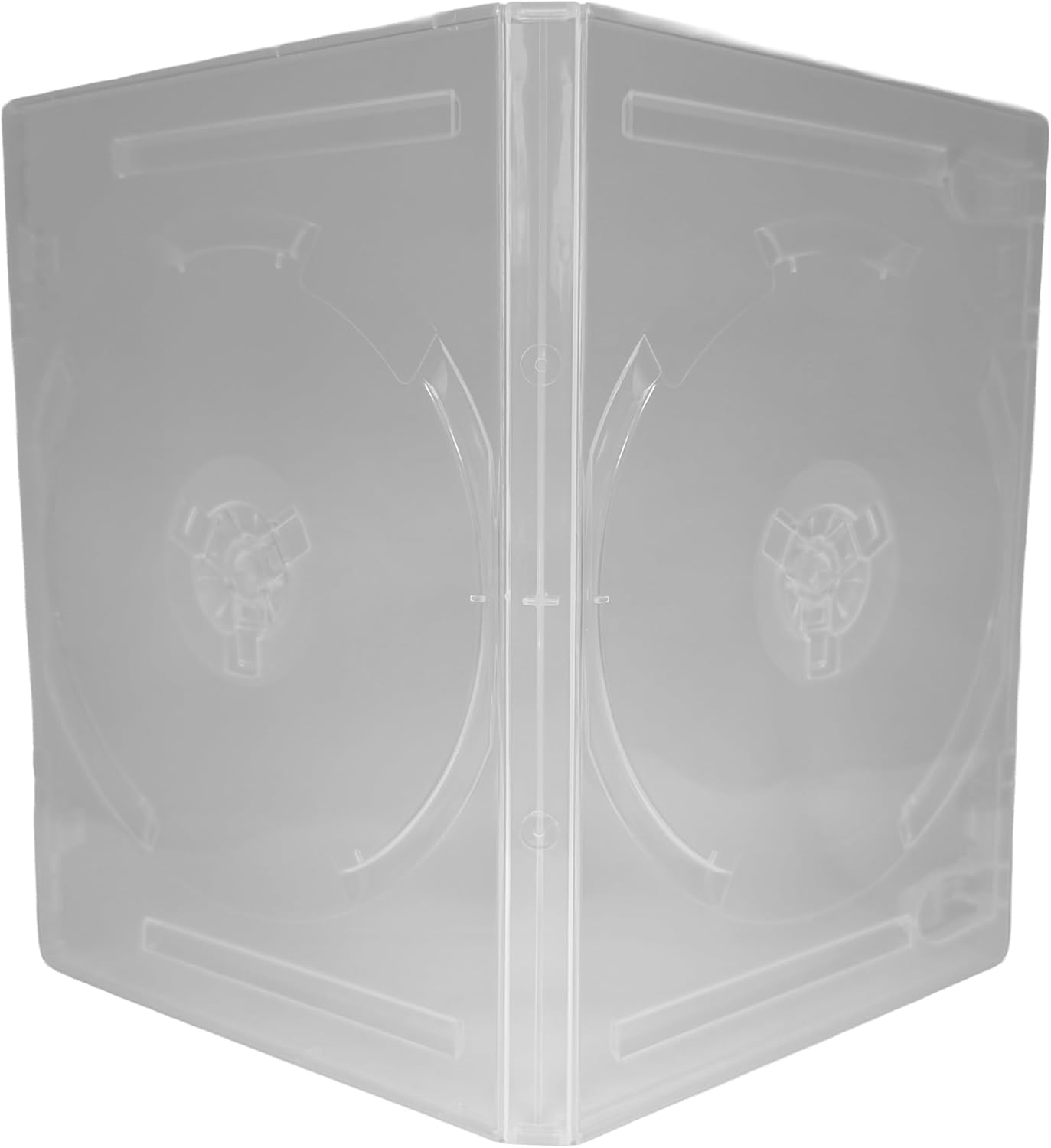 Ultra Premium Standard Super Clear Double DVD Cases 14MM 72g (Pack of 50)