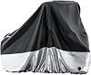 Adult Tricycle Cover,Waterproof 3 Wheeled Bike Cover with Reflective Strip Lock Holes for Outdoor Bicycle Storage, Heavy Duty Windproof Cover for Tricycle Trike Bikes Black&Sliver