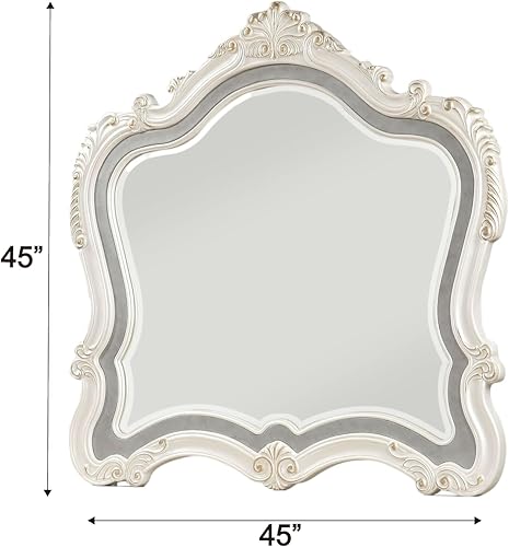 Miniatura 2 de Acme Muebles 23544CHANTELLEEspejo, Pearl White