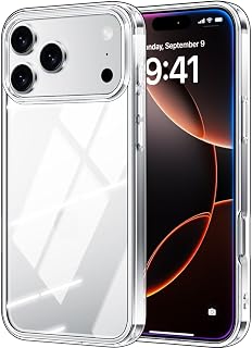 X-level für iPhone 17 Pro Max Hülle, Weiches Dünn Case, Durchsichtige