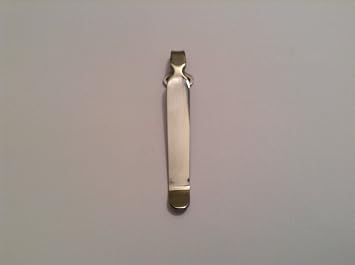 Titanium Deep Carry Pocket Clip for Spyderco Knives