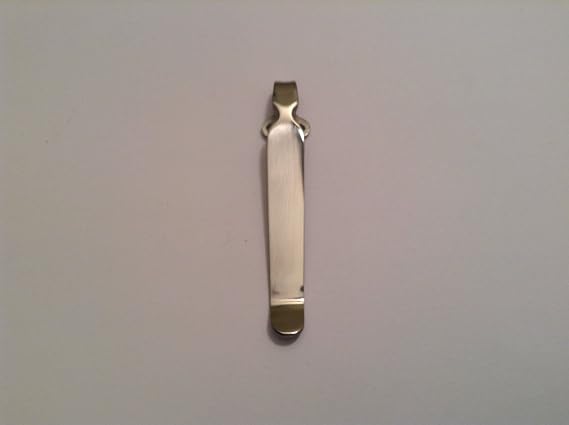 Titanium Deep Carry Pocket Clip for Spyderco Knives