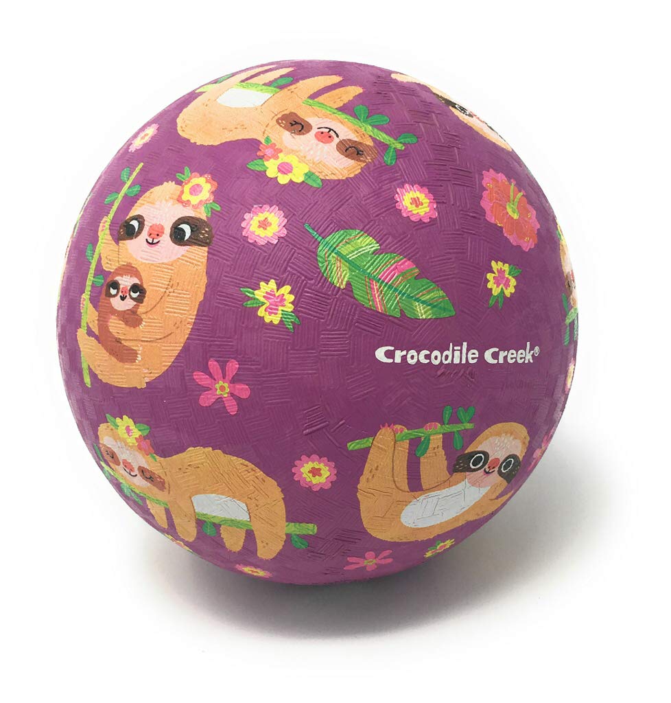 Crocodile Creek - Sloth - Rubber Playground Ball, 5", for Kids Ages 3 & Up - Image 4