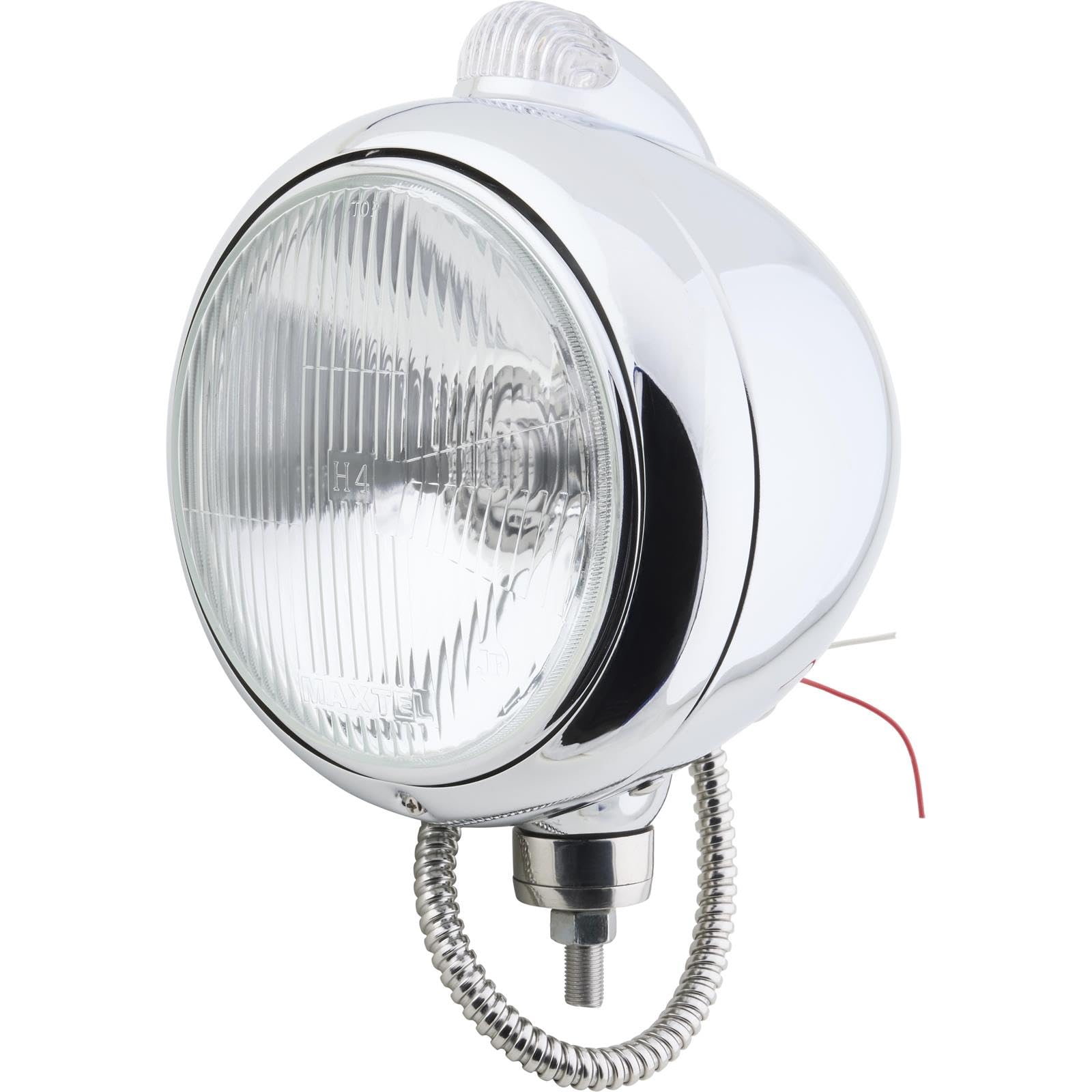 工業風ペンダントライト クリア・シルバー Amazon.com: Speedway Motors Guide 682-C Style 7 Inch Chrome