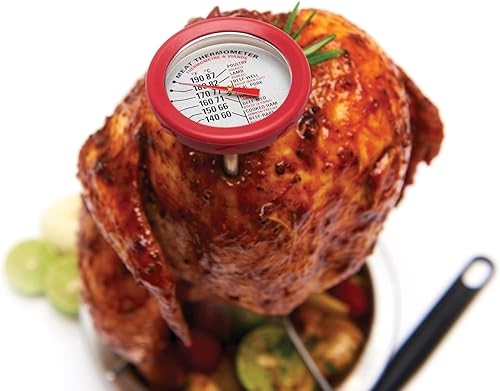 Miniatura 9 de GrillPro 11381 - Termómetros para carne 4 piezas con bisel color negro