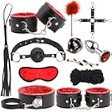 12 Piece Leather Yoga Training Equipment with Adjustable Tension Strap, Suitable for Wrist Adjustable Set, Comfortable Sports Accessories, Couple Gift - H15