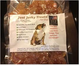 1 lbs Natural Chicken Jerky Dog Treats - 100% Chicken, Made in USA, No Chemicals!! - coolthings.us