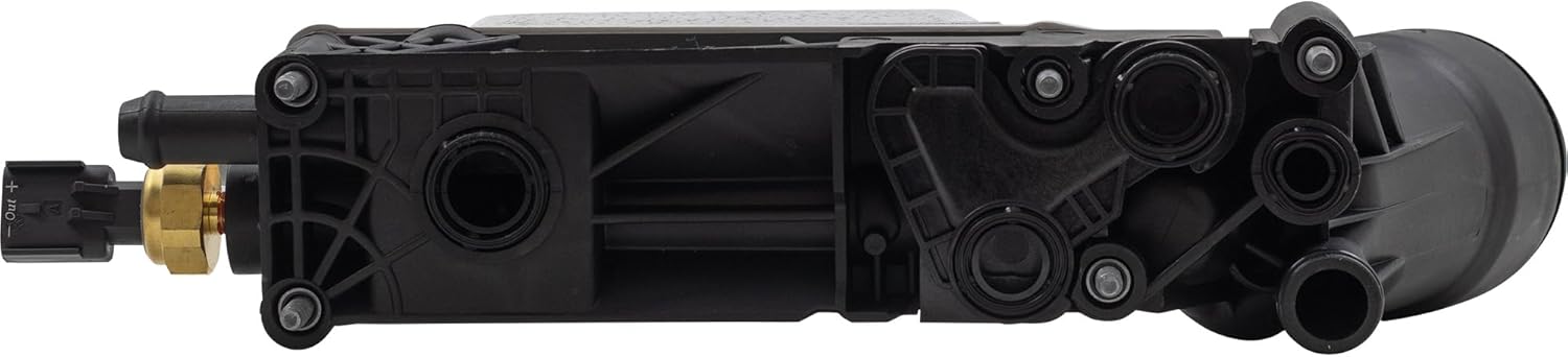 Brock Replacement Engine Oil Filter Housing Adapter with Cooler Assembly Compatible with 2011-2013 Grand Caravan Wrangler Grand Cherokee 3.6L5184294AE 518 4294 AE