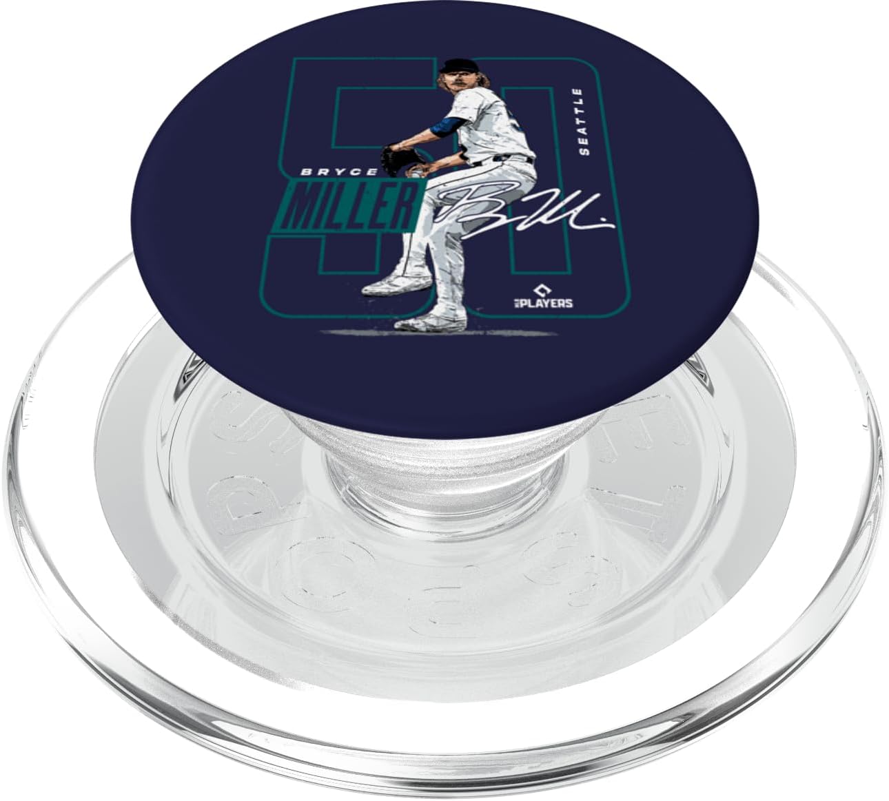 Bryce Miller | Seattle MLB Baseball Player | MLBBMI202M PopSockets Adhesive PopGrip