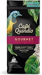 Colombian Coffee from Cafe Quindio Gourmet - Medium Roast 100% Colombian Excelso Arabica Coffee (12 Oz, Whole Bean)