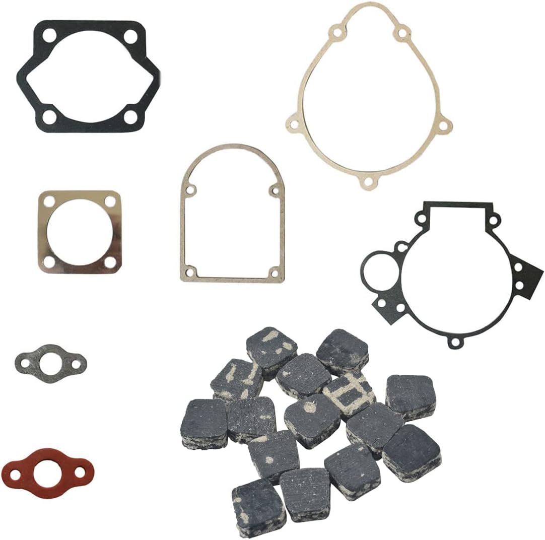 Amazon.com: jtfrkope 80cc Gasket Kit And Engine Rubber Black Clutch ...