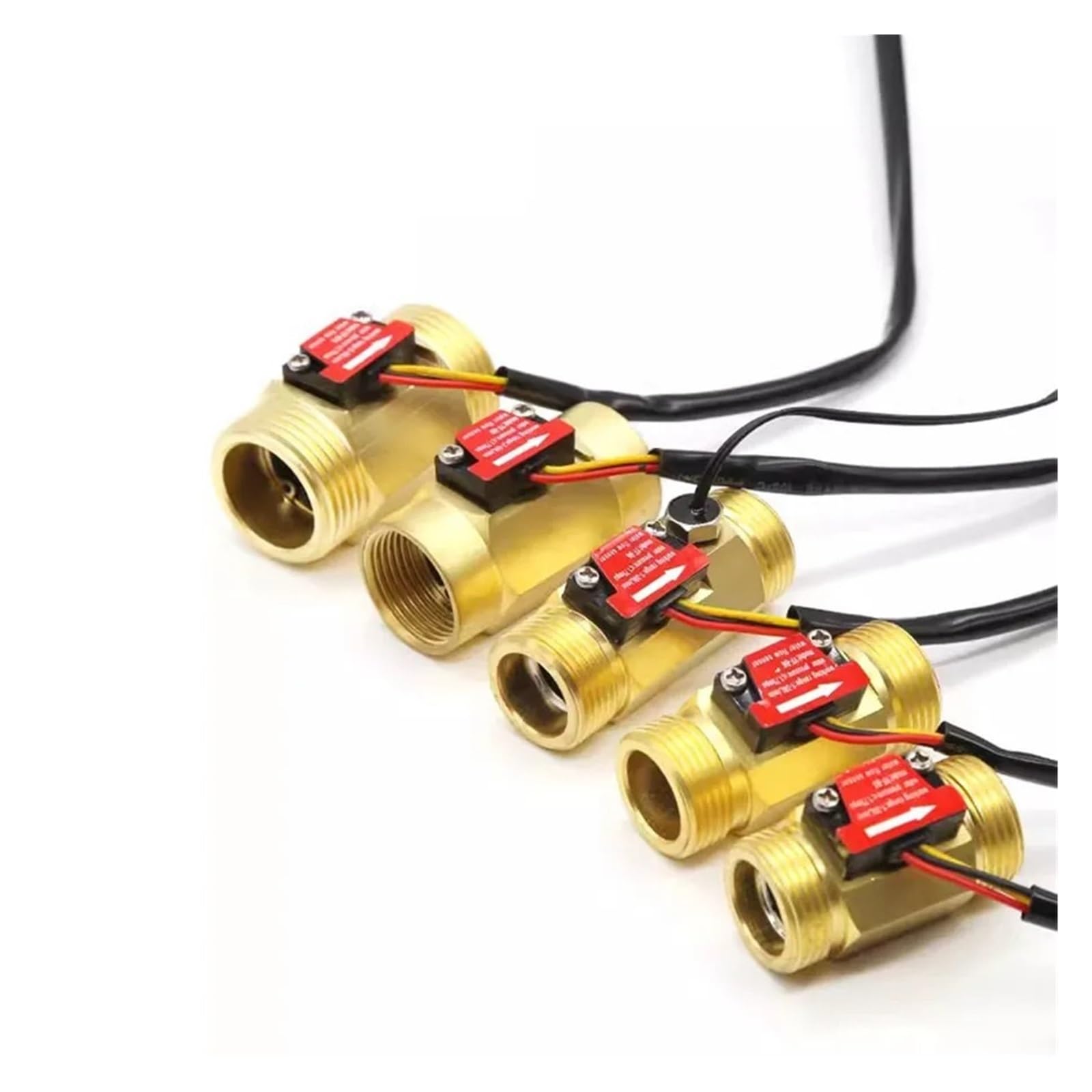 Medidor de flujo Hall con sensor de flujo de agua de cobre puro | Respuesta sensible(B10)