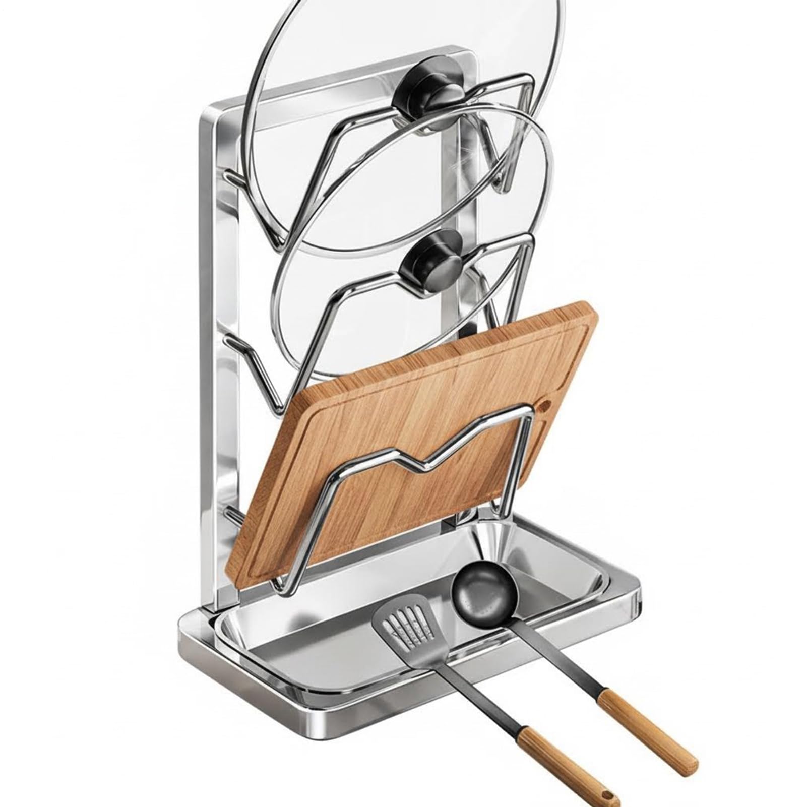 Repose cuillère et spatule vertical pour cuisiner sans tacher votre plan de travail