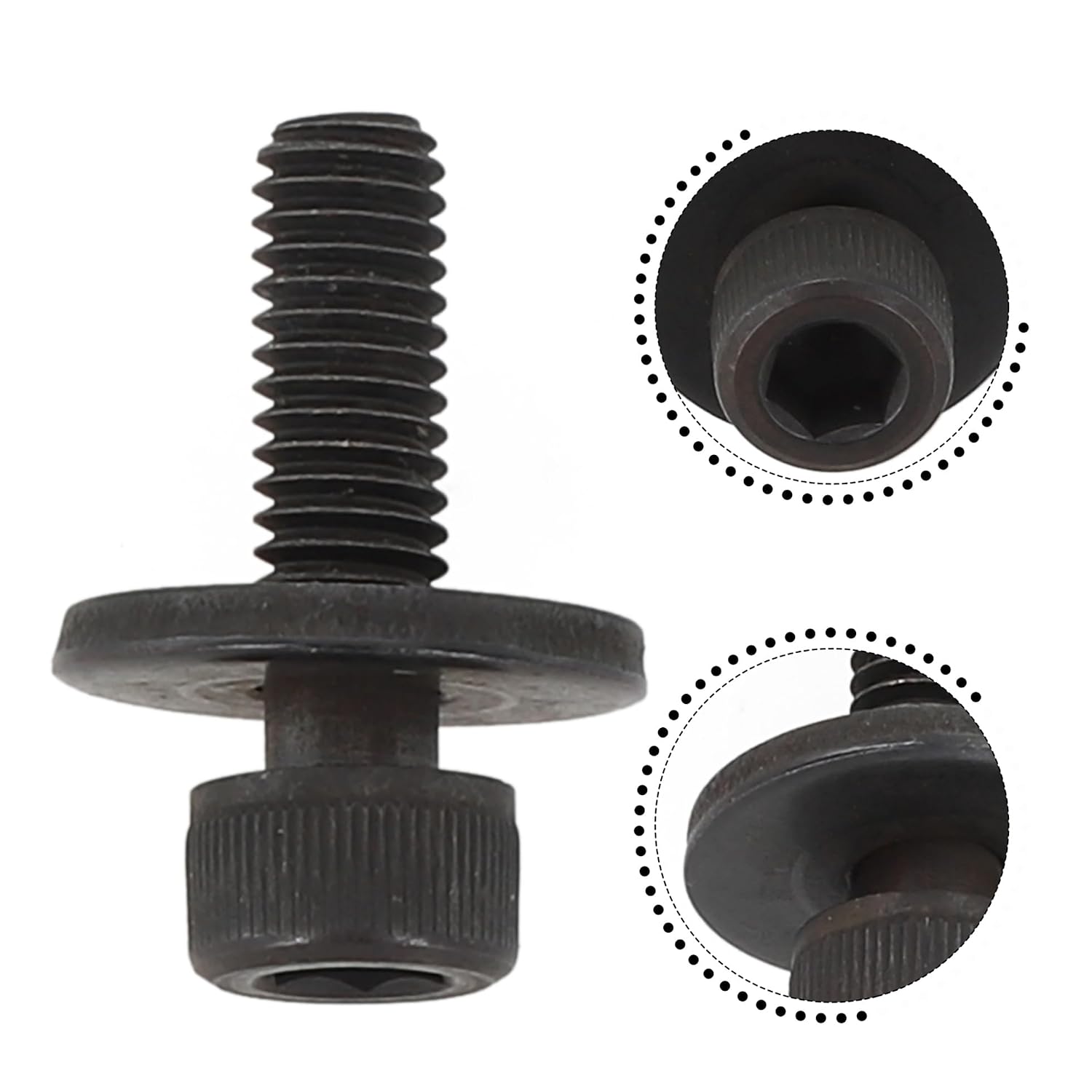 266133-3 XSS02 5620D 18v 6 ½ Cordless Saw Blade Screw M6 X 20 for Makita