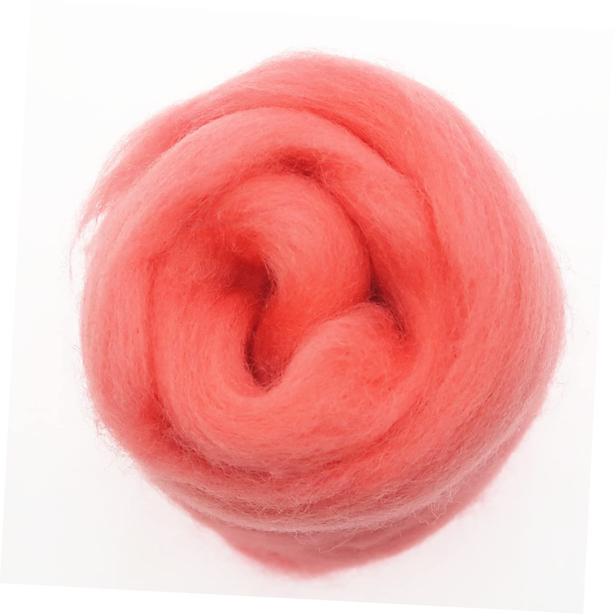 jojofuny 40 Farben Merinofilzwolle 10g, Wollfasern für Nadelfilzen | 40 Stück, für Nassfilzen und Selbstgemacht Nähzubehör, Geeignet für Kinder und Handarbeitsfans