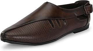 Server Men's Loafer | Back Open Ethnic Shoes Nagra | Pathani Shoes | Peshawari Slip On Shoes | Wedding Juttis | Party Shoe... Price In India