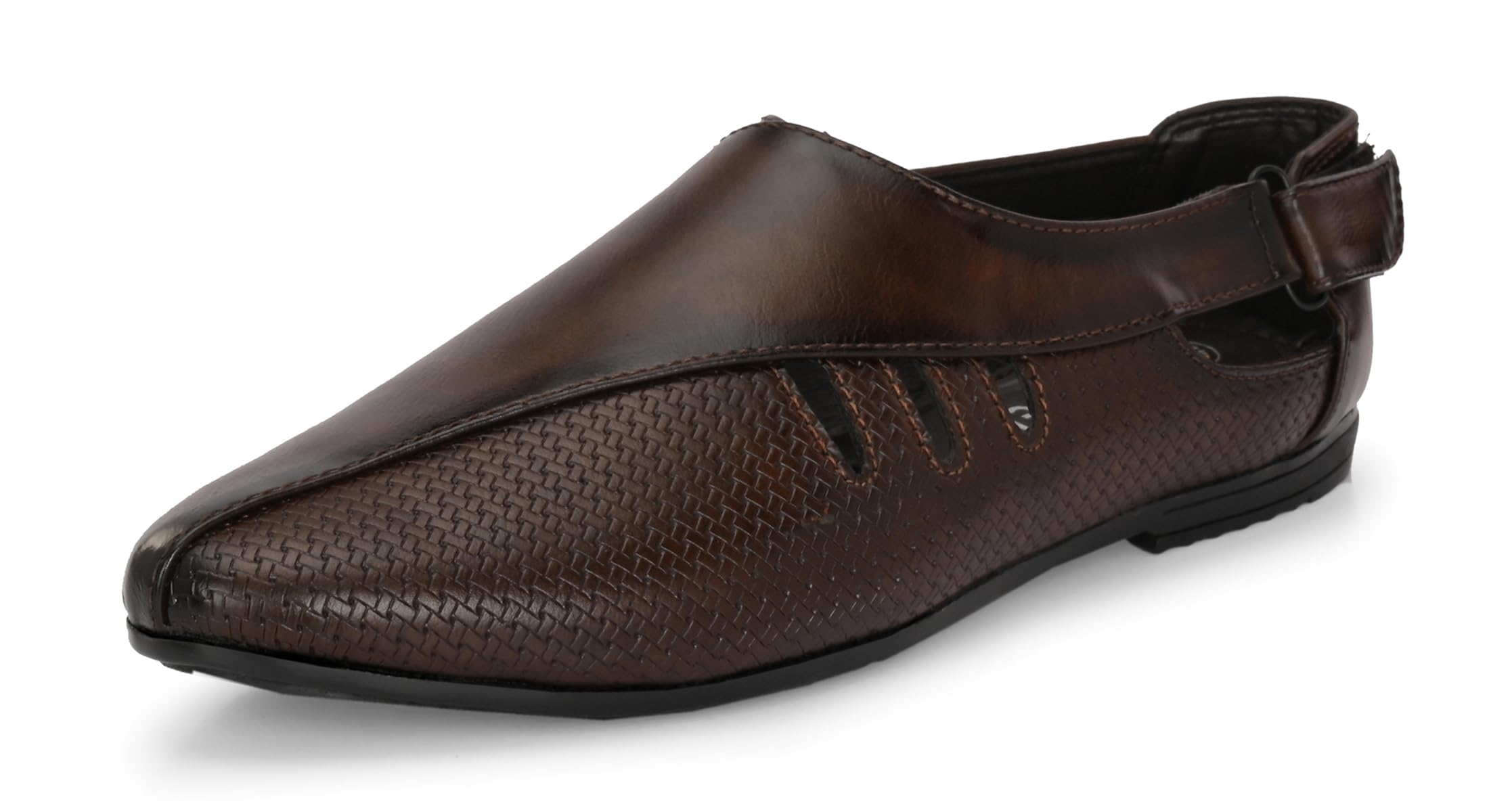 Men's Loafer | Back Open Ethnic Shoes Nagra | Pathani Shoes | Peshawari Slip On Shoes | Wedding Juttis | Party Shoes | Fashion Shoes with AirMax Sole