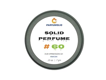 Solid Perfume #60 Inspired by Fracas Womens Portable Non-Spill Fragrance Concentrated Long Lasting 7gm / 0.25 oz
