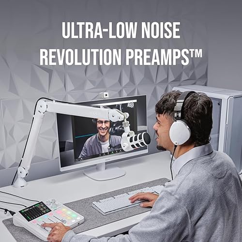 Miniatura 16 de RØDE Solución de producción todo en uno RØDECaster Pro II para podcasting, streaming, producción de música y creación de contenido (blanco)