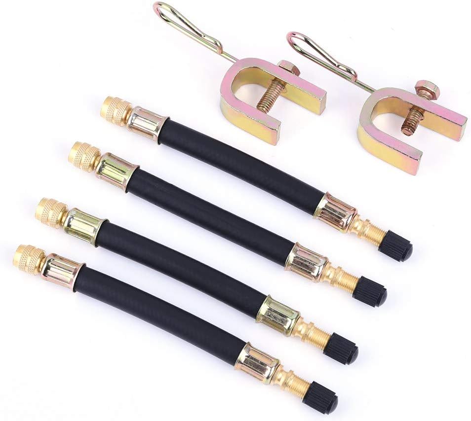 valve stem extenders Tire Valve Extensions 100mm Chrome