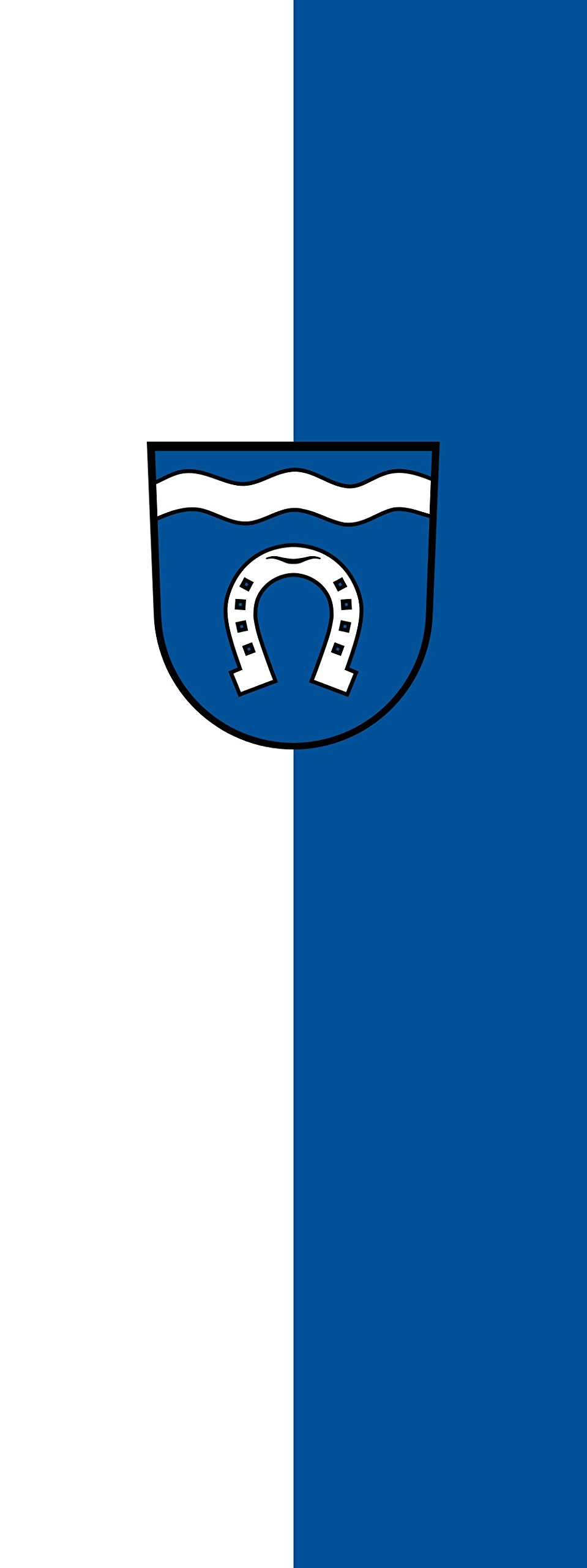 Drapeau Dettenheim de 6m² pour pavoiser les fêtes de village et cérémonies