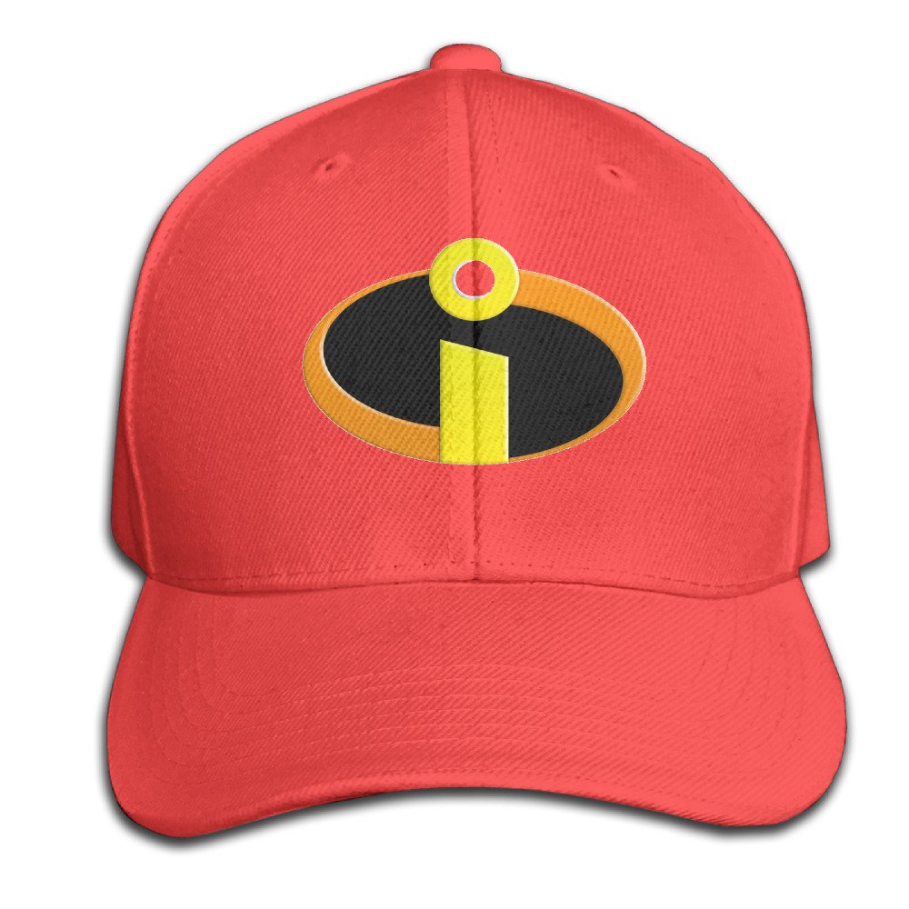 The Incredibles Adjustable Snapback Hat Flat Peaked Baseball Cap
