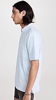 Vista 4 de Faherty Polo Movement para hombre, Cardiff Blue Heather