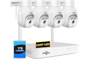 Hiseeu Wireless 4K Security Camera System: Top-Notch Home Surveillance