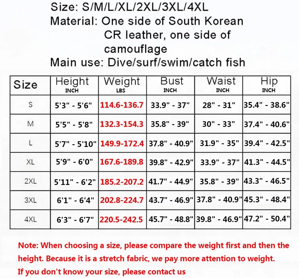 WYYHAA 3.5MM Neoprene Spearfishing Wetsuit with Hooded, 2 Pieces Camouflage Hunting Diving Suit with Loading Chest Pad for Cool Water Freediving Snorkeling Swimming