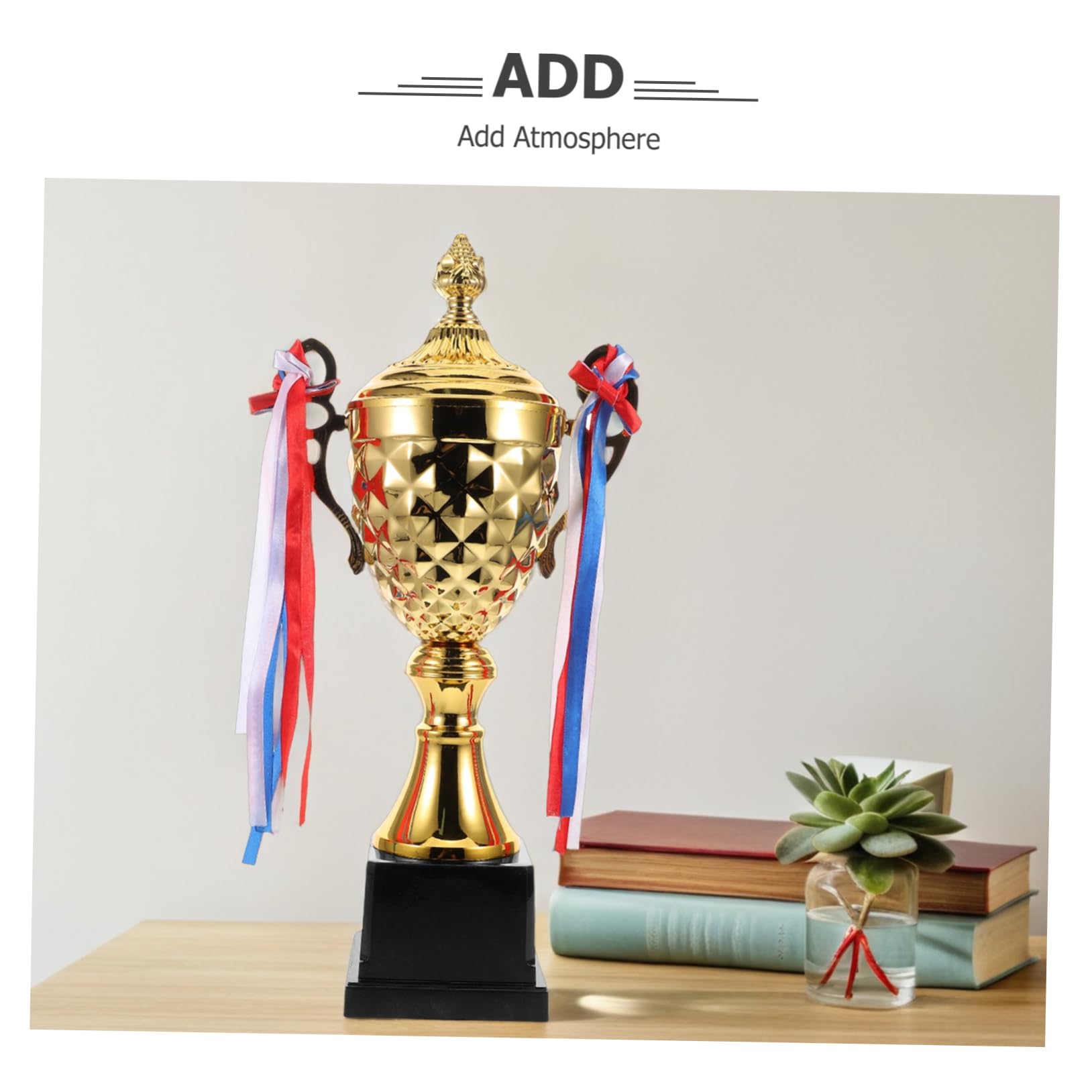 Metalltrophäe Rennpokal für Turniere aus Robustem Metall Widerstandsfähig und Geeignet für Innen und Außenevents bei Preisverleihungen