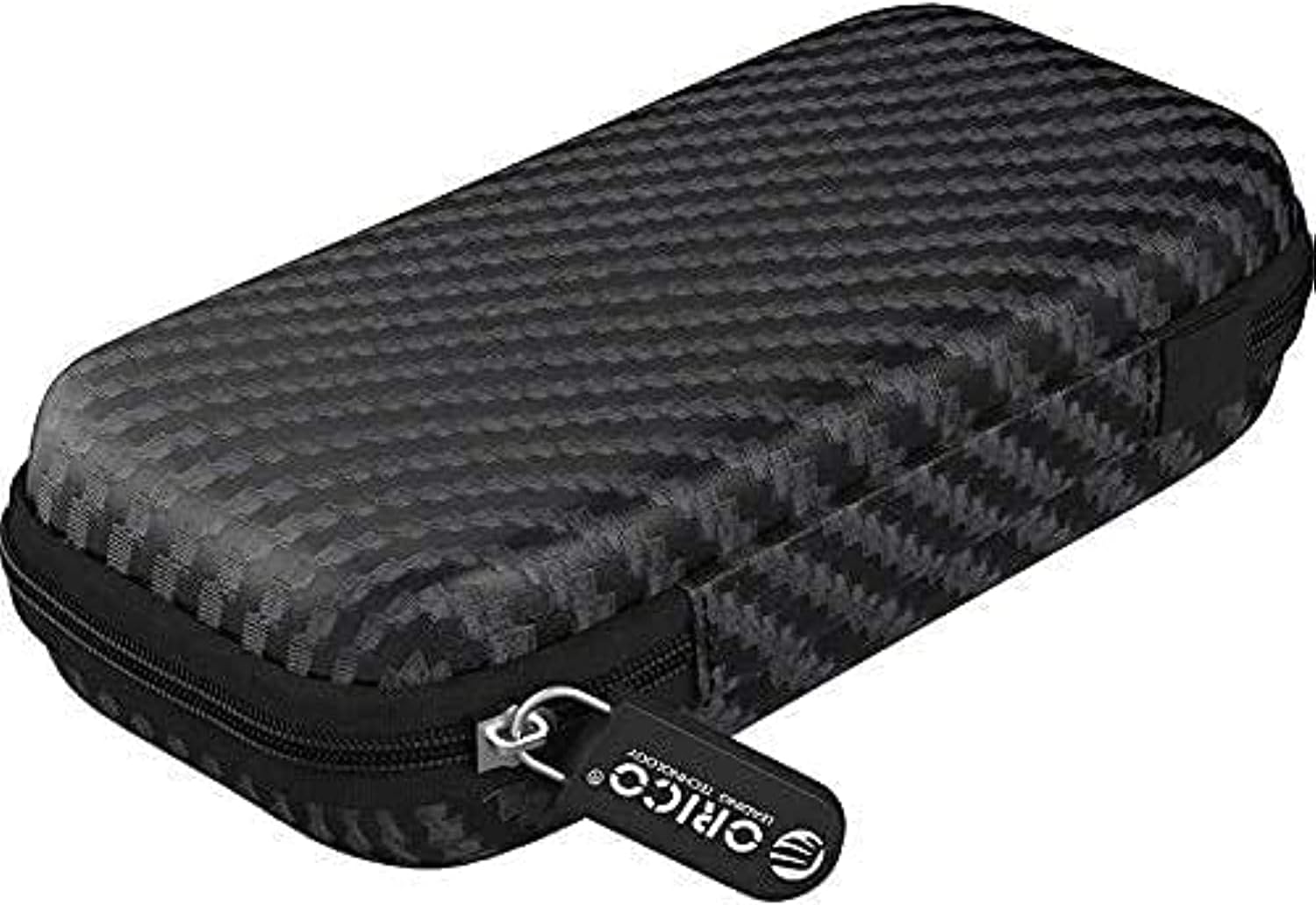 ORICO Portable Solid State Drive Case for M.2 NVMe/SATA SSD Enclosure, Shockproof EVA Carrying Case for SD Memory Cards, Charger, Data Cable,Earphone and More-M2PH01