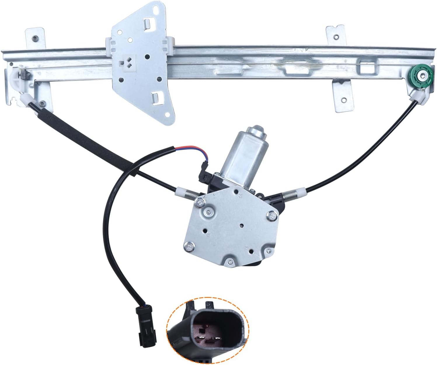 741-599 Rear Passenger Power Window Regulator W/Motor Fit 00-04 Dakota 98-03 Durango