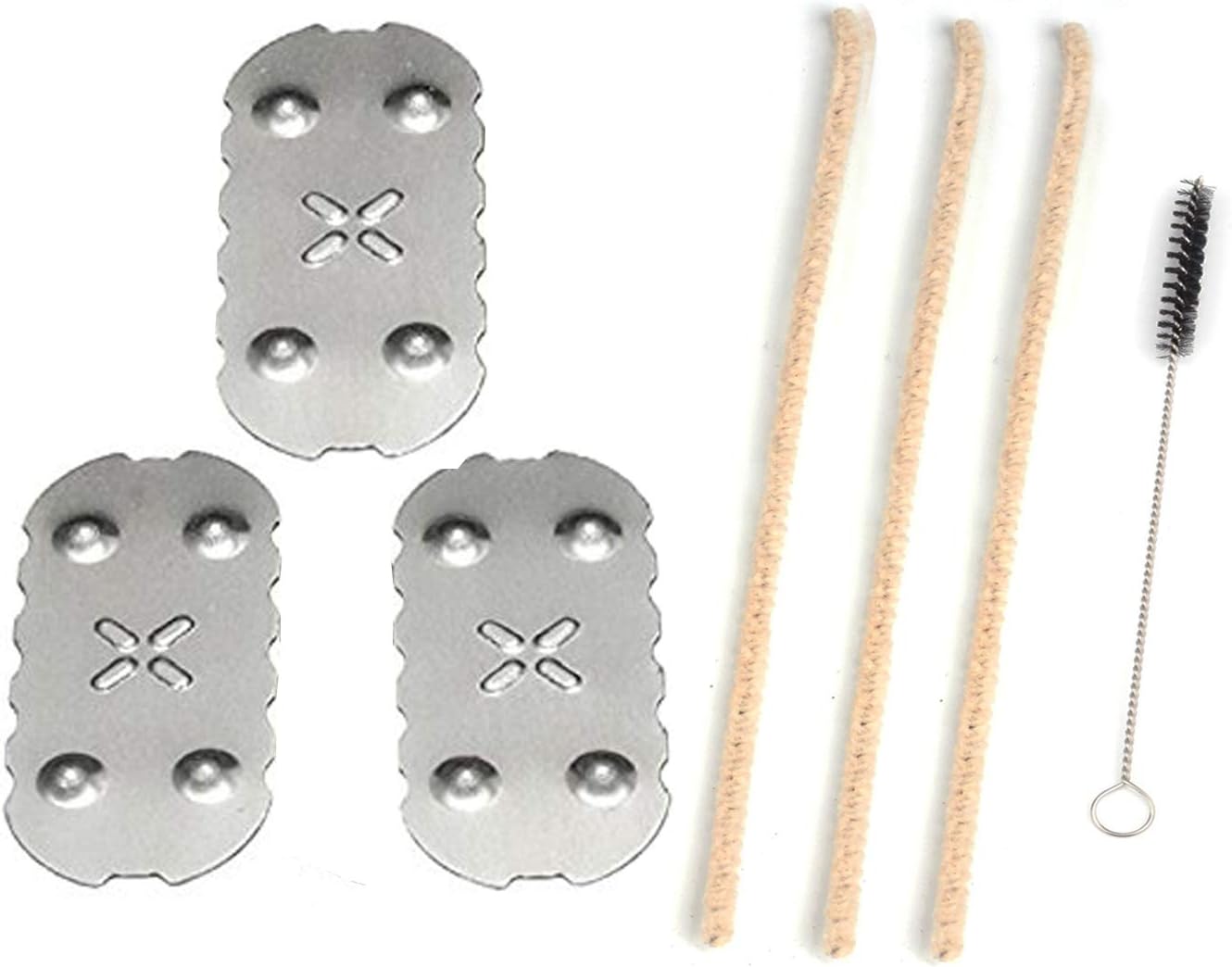 COLAKA [3 Pack] Screens for Pax 2/3, [3+1]Pipe Cleaners Hard Bristle and Black Brush for Cleaning Pax Vapes, Kandy, Hookah, Pipes.