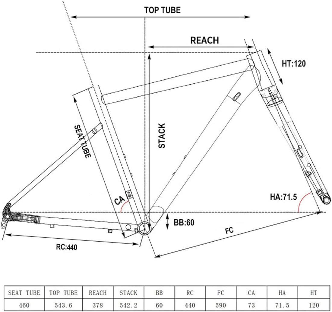 700c Road Bike Frame 46mm XC Disc Brake Thru Axle Frame 12 * 142mm Aluminum Alloy Bicycle Frames Internal Routing BB68mm