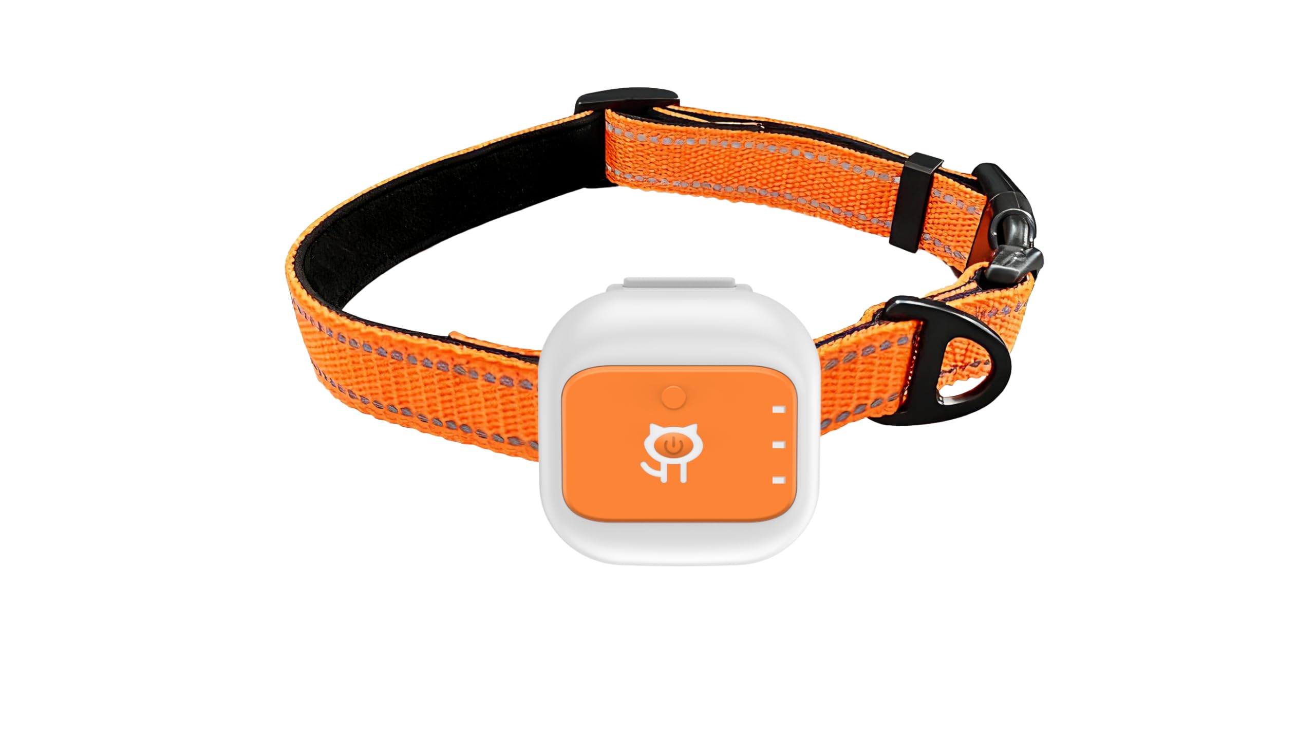 Cat GPS Tracker Collar, No Monthly Fee, Real-Time Location Tracking, Virtual Fence, Daily Historical Route, Activity Monitor & Sound Light Alert