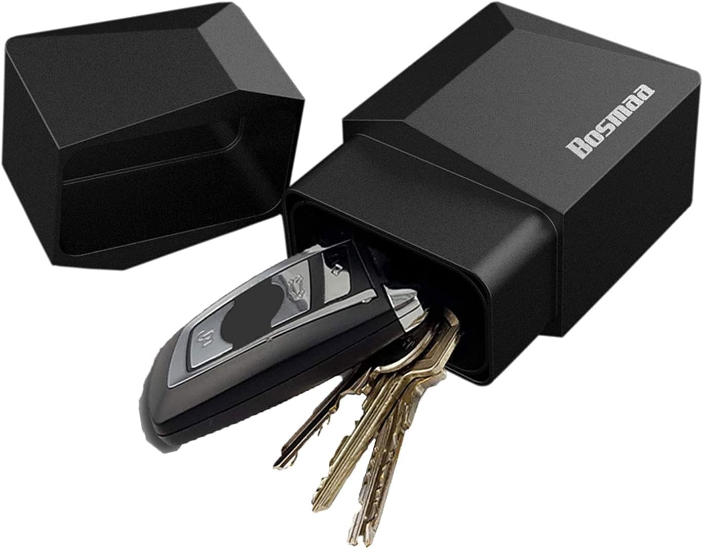 AntiTheft Car Key Box Black Signal Shielding Box RFID Blocking Box