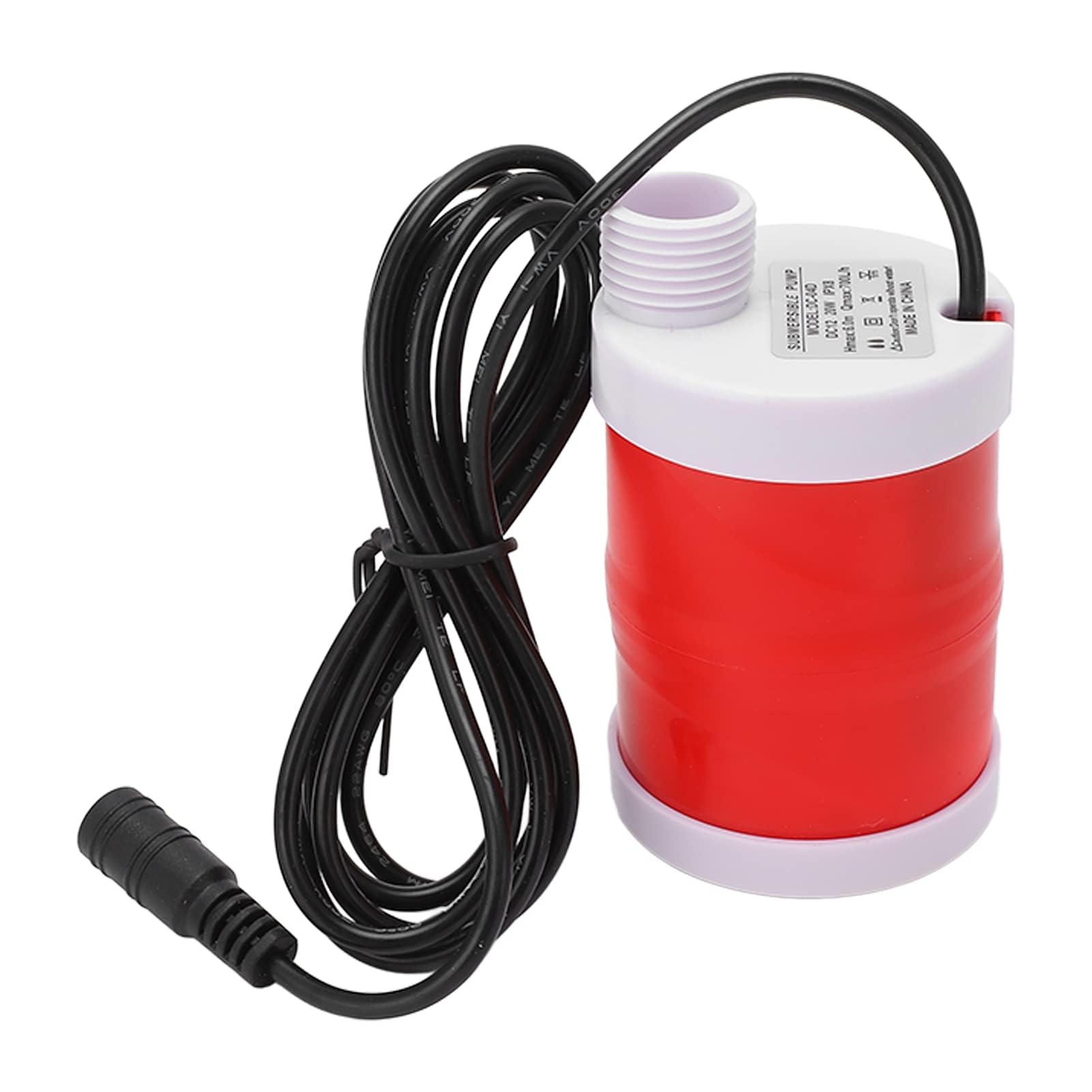 Pompa Zanurzeniowa 12V 20W, 700L/h Silnik Bezszczotkowy DC 6m Winda Wyładowcza do Domowego Akwarium Outdoor Camping
