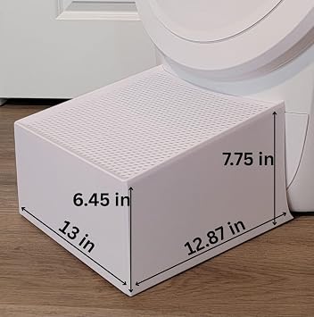 Litter Platform for Litter-Robot 4, 5, 5, Pro, EVO | Your Ultimate Tracking Solution! (White)